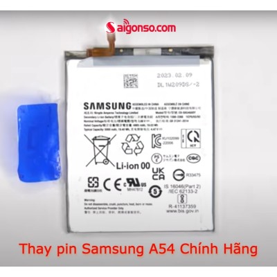 Thay pin Samsung A54